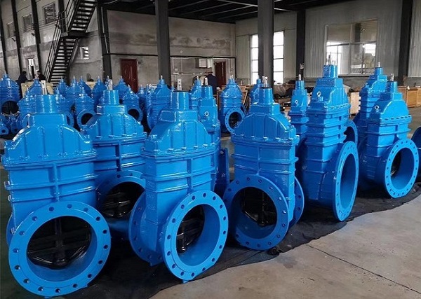 EN 1074-2 NRS resilient gate valves to Indonesia.