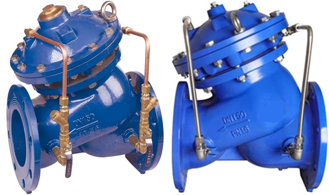 Pump control valves
