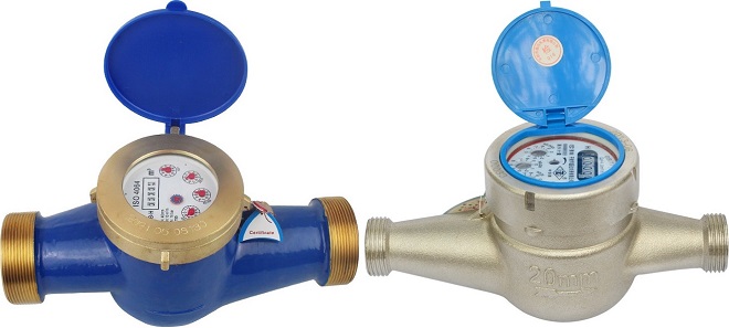 brass multi-jet water meter
