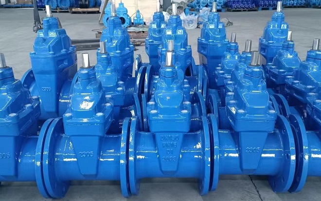 BS 5163 NRS gate valves, FF according to EN 558 series 3.