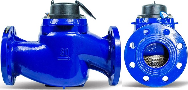vertical woltmann water meter