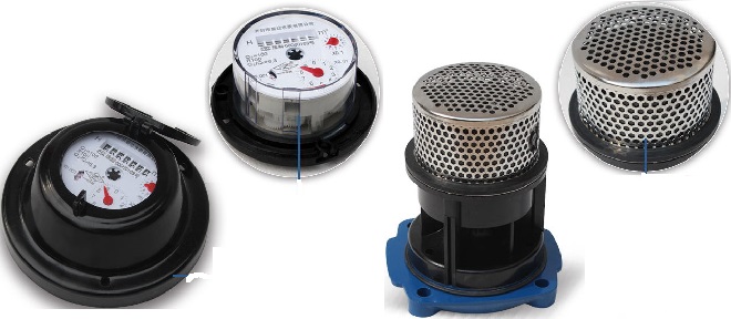 parts of vertical woltman water meter