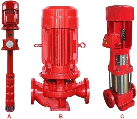 electric vertical fire pumps.