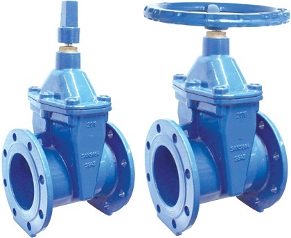 sans/sabs 664 nrs flanged gate valves.