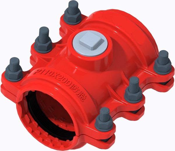 axial-restrained repair clamp.