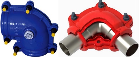 90d elbow repair clamp