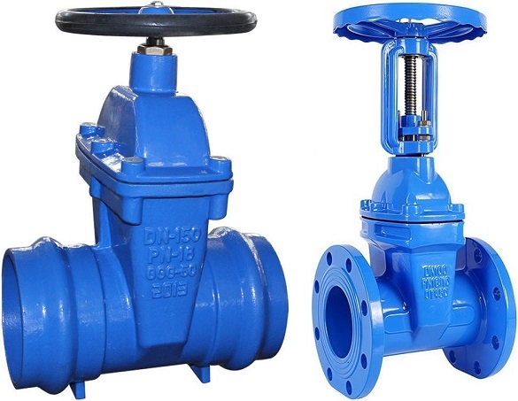 SANS 664 RSV: socket ends NRS & flanged ends RS.