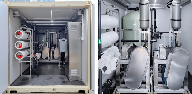 ERD integrated SWRO.