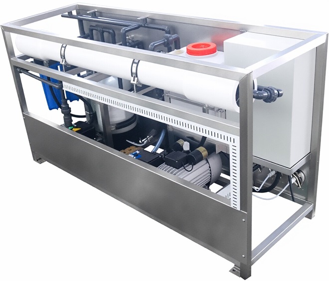 Internal components of yacht swro