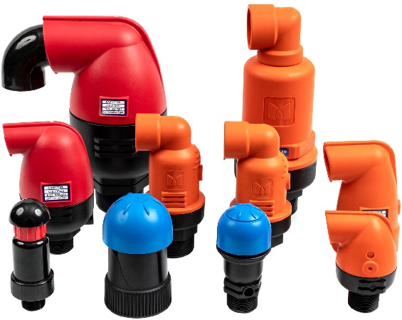 plastic combo air valves.